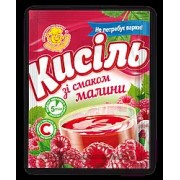Кисіль "Малина" 65 г./ 25 шт.ТМ "Поварёнок"